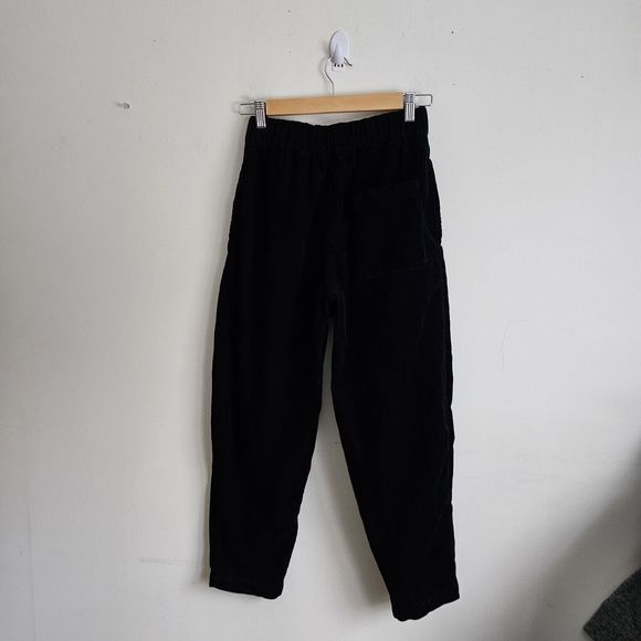 7115 Corduroy Elastic Pull-Up Trouser, Navy Black. Unisex Sz XSmall. Orig. $200. - Picture 9 of 12